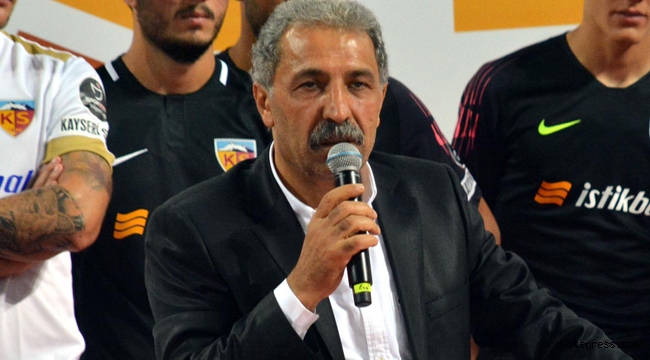 İM Kayserispor Başkanı Erol Bedir, "Yabancı sınırlaması kendiliğinden gelecek"