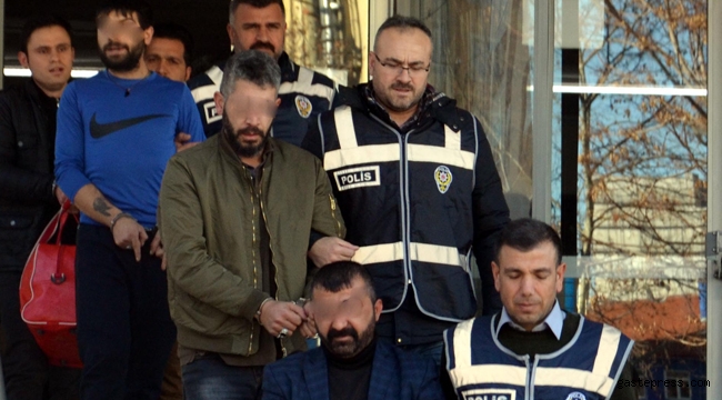 Kayseri'de yakalanan 44 şüpheliden 24'ü tutuklandı