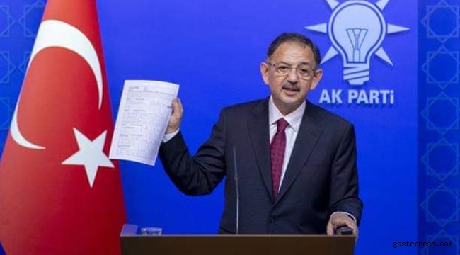 Mehmet Özhaseki Mal Varlığını açıkladı