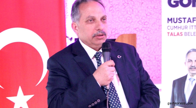 Mustafa Yalçın Talaslı esnaflarla kucaklaştı