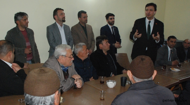 Saadet Partisi Büyükşehir Başkan Adayı Mahmut Arıkan halkla içiçe