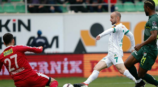 Alanyaspor, Bursaspor'u Ateşe Attı