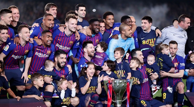 Barcelona şampiyonluğunu ilan etti