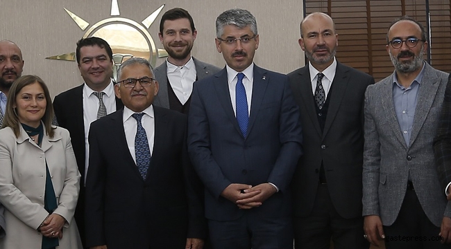 Başkan Büyükkılıç’dan Ak Parti’ye Teşekkür Ziyareti