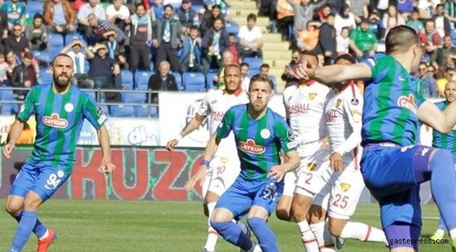 Çaykur Rizespor, Göztepe'yi Tek Golle Ateşe Attı