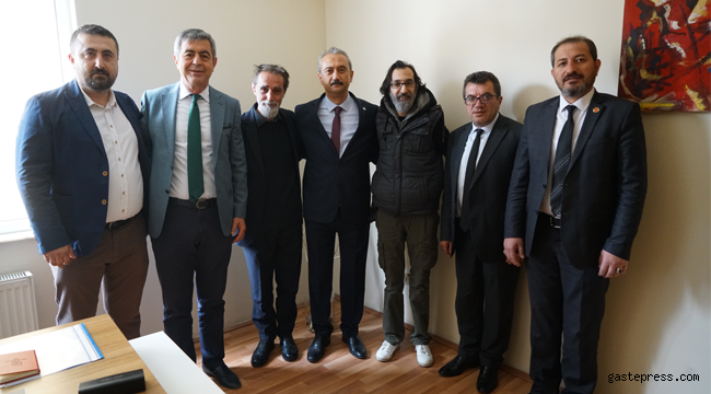 İYİ Partili Bozkurt ve Yücel'den Tekdağ Medya ve Gastepress'e ziyaret