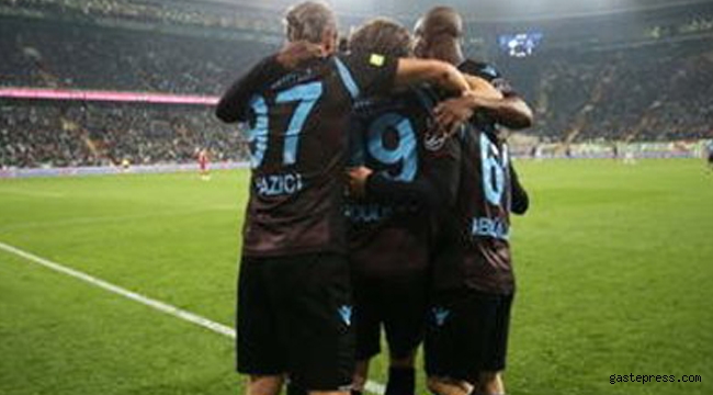 Trabzonspor, Deplasmanda 1 Attı 3 Aldı
