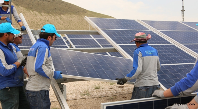 Güneş Enerji Santralinde Sona Yaklaşıldı