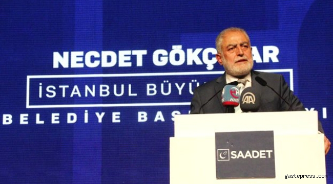Saadet Partisi'nin İstanbul Adayı Gökçınar: Yeniden Seçim Çalışmasına Hazırım