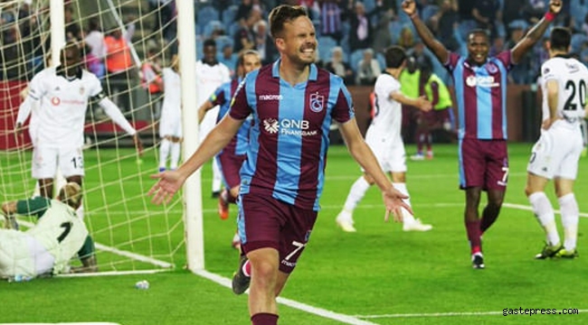 Trabzonspor Sahasında Beşiktaş'ı 2-1 Mağlup Etti