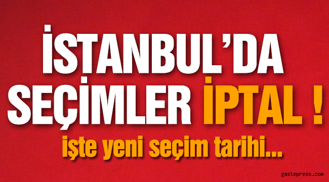 YSK açıkladı: İstanbul'da seçimler yenileniyor!