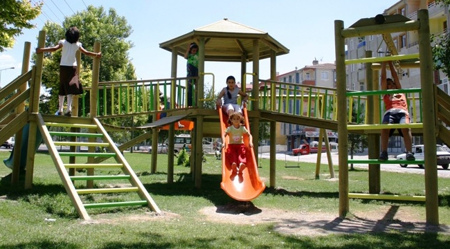 86 günlük tatilde; Parklarımız Çocuklarımıza Hazır