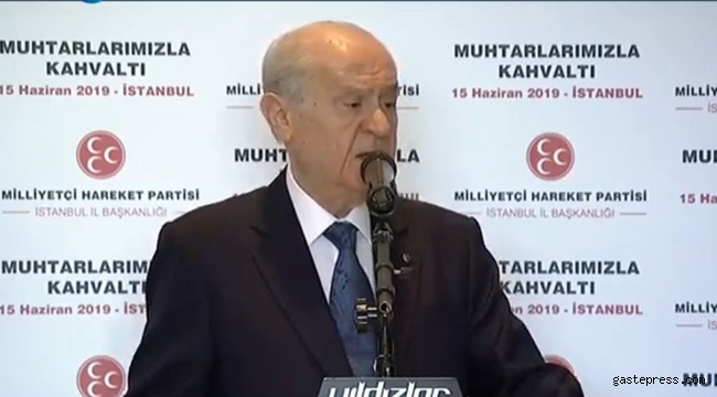 Bahçeli'den ABD'nin Türkiye mektubuna sert tepki geldi