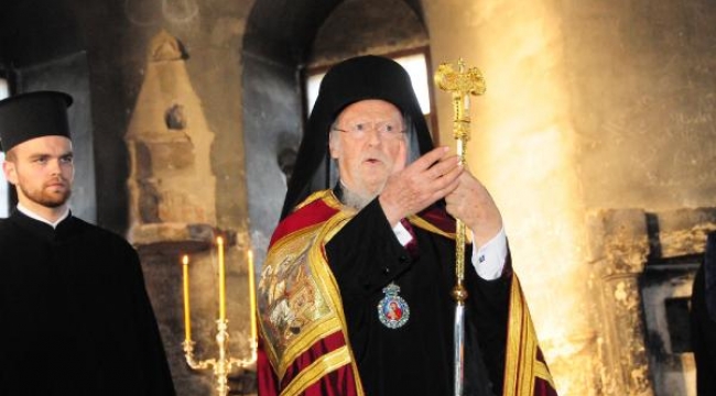 Bartholomeos Kapadokya'da ayine katıldı