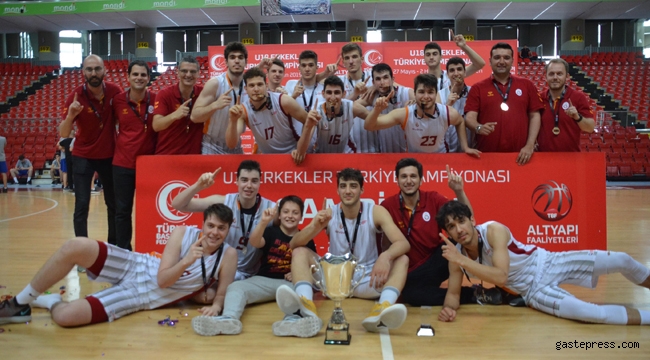 Basketbolda U18 Erkekler Türkiye Şampiyonu Galatasaray oldu