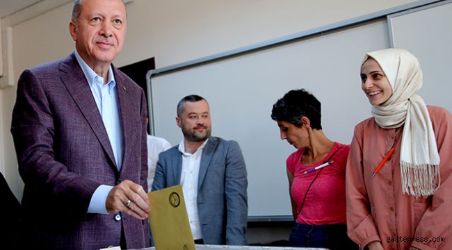 Cumhurbaşkanı Erdoğan oyunu kullandı 