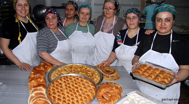 Ev baklavasında bayram yoğunluğu