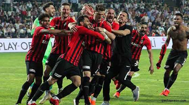 Gazişehir Gaziantepspor, Spor Toto Süper Ligde!