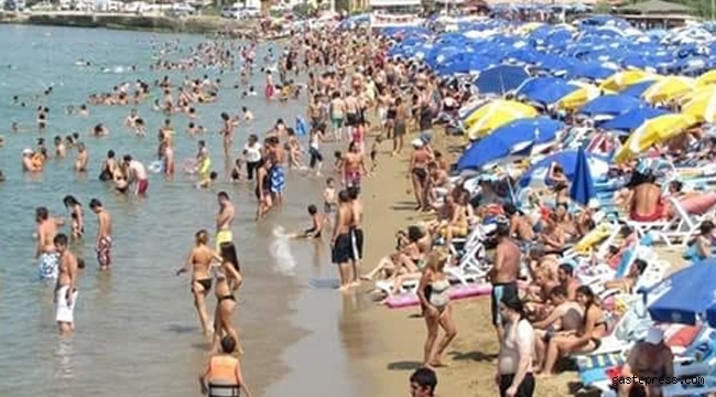 İlçenin nüfusu bayramda 10 katına çıktı
