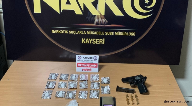 Kayseri'de 2 uyuşturucu şüphelisi yakalandı
