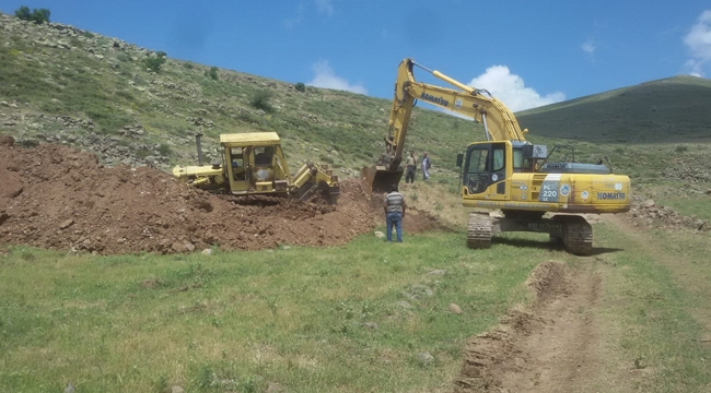 Kırsal Mahallelerde Hayvan Sulama Kanalı Yapımı