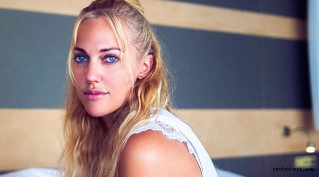 Meryem Uzerli bu sefer etek kaldırdı! 