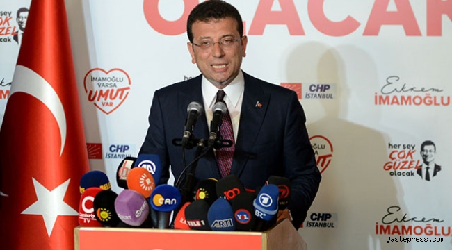 Seçim sonuçları sonrası İmamoğlu'dan ilk açıklama