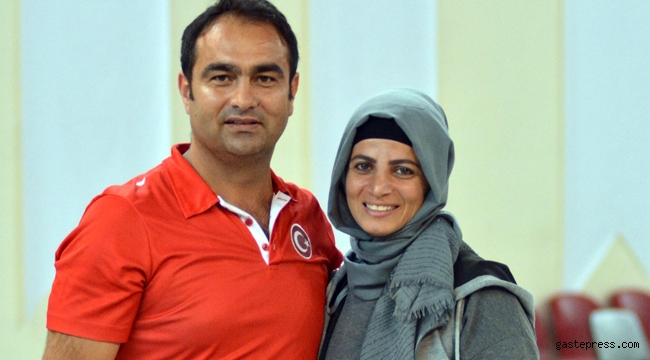 Tekvandocu 23 yıllık eş, birbirlerine rakip oldu
