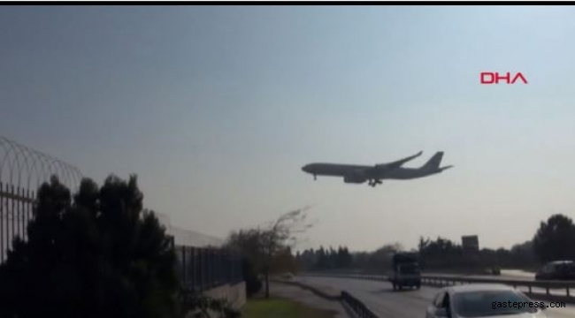  Uçağın 30 metre üzerinden dron geçti