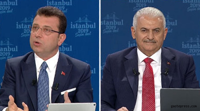 Yıldırım ve İmamoğlu'nun canlı yayında sorulara verdiği yanıtlar