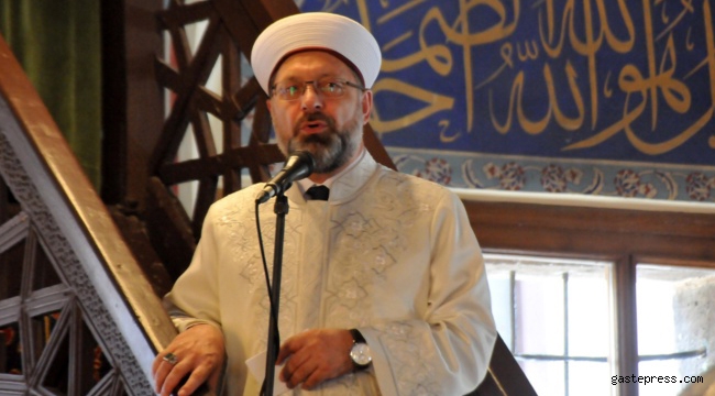 Ali Erbaş'tan cuma hutbesinde LGBT açıklaması geldi