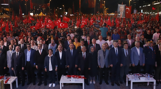 Başkan Büyükkılıç; "Vatan Milletin, İrade Milletin"