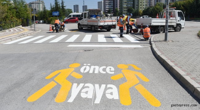 Başkent Trafiğinde Öncelik Yaya'da…