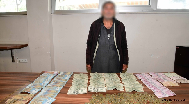 Dilencinin üzerinden çıkan para şok etti! 