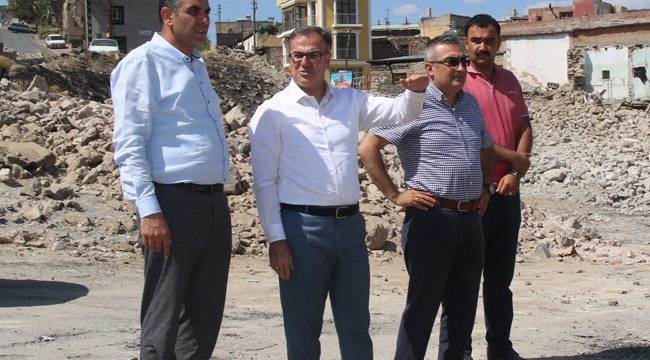 Hacılar'daki Büyük Dönüşüm'de Yeni Konutlar İçin Yıkım Tamamlandı
