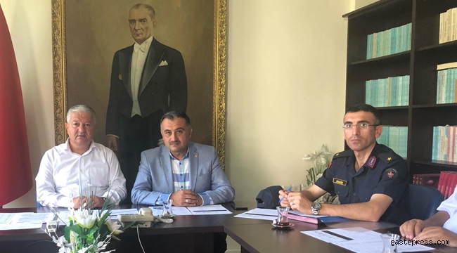 İlçe Protokolünden Trafik Değerlendirme Toplantısı
