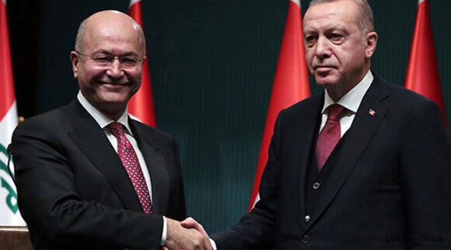 Irak Cumhurbaşkanı Salih, Cumhurbaşkanı Recep Tayyip Erdoğan’ı telefonla aradı. 