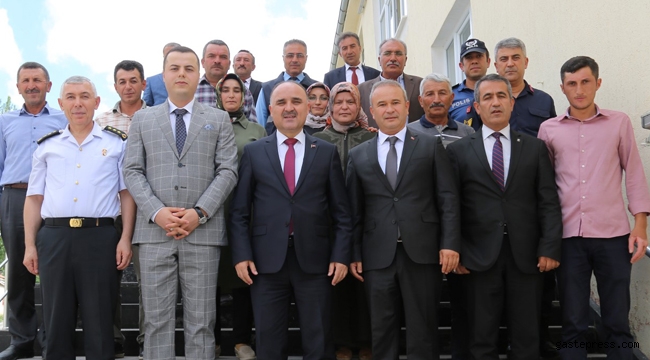Kayseri Valisi Şehmus Günaydın, muhtarlarla buluştu!