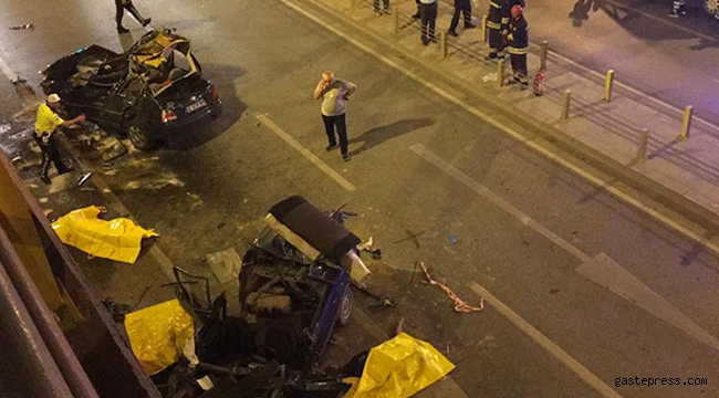 Konya'da trafik kazası : 7 kişi hayatını kaybetti!
