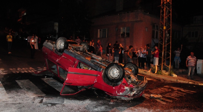 Nevşehir'de iki otomobil çarpıştı: 2 yaralı