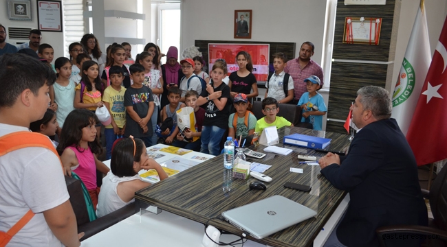 TÜGVA'lı Çocuklardan Başkan Altun'a Teşekkür Ziyareti!