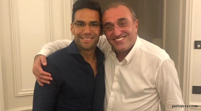 Albayrak ve Falcao'nun fotoğrafı sosyal medyayı salladı!