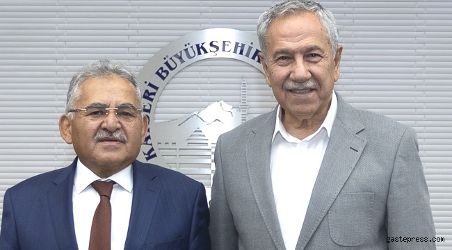 Arınç’tan Başkan Büyükkılıç’a Hayırlı Olsun ziyareti!