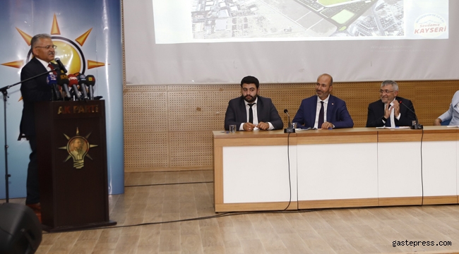 Başkan Büyükkılıç, AK Parti Danışma Meclisi’nde 4 aylık çalışmalarını değerlendirdi!