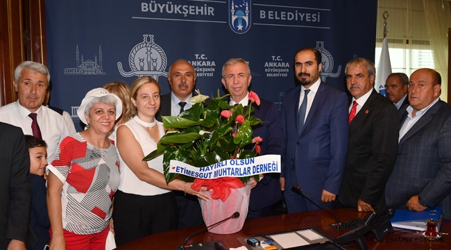 Başkan Mansur Yavaş Muhtarlarla buluştu!