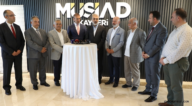 Başkan Memduh Büyükkılıç’tan MÜSİAD’a Bayram Ziyareti!