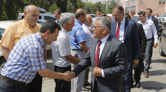 Kayseri Büyükşehir Belediye ailesi bayramlaştı!