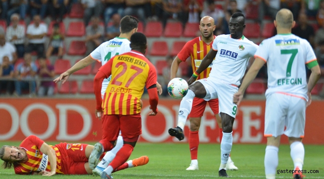 Kayserispor sahasında Alanyaspor'u ağırlıyor!