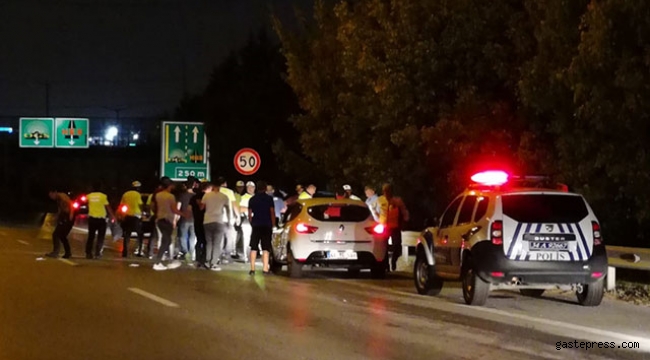 Motosikletli trafik polisi ağır yaralandı