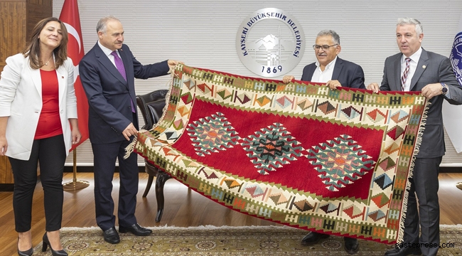 TBMM Başkan Vekili Levent Gök, Başkan Büyükkılıç’ı ziyaret etti!
